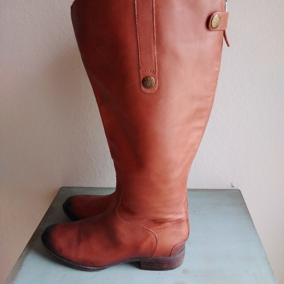 EUC Sam Edelman Womens Ryan Leather Riding Boots sz.8.5 - Picture 9 of 13